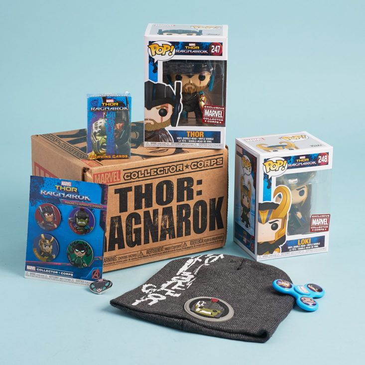 marvel collector corps november 2020 contents