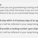 Swap Site Updates – Profile Additions