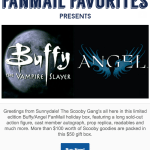 FanMail Favorites – Buffy + Angel Limited Edition Holiday Box