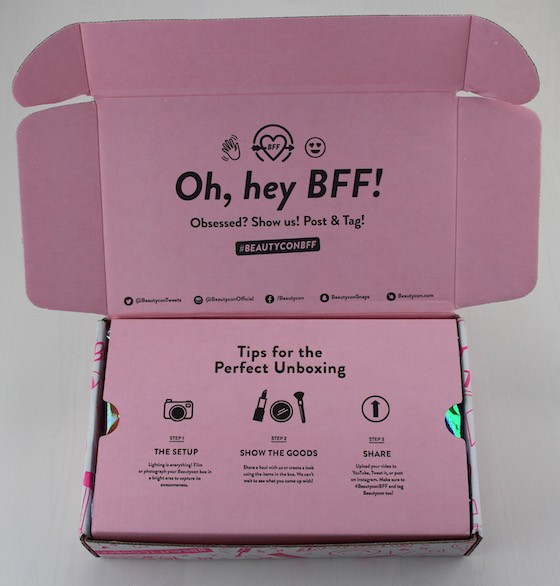 BeautyCon BFF Beauty Winter Subscription Box Review 