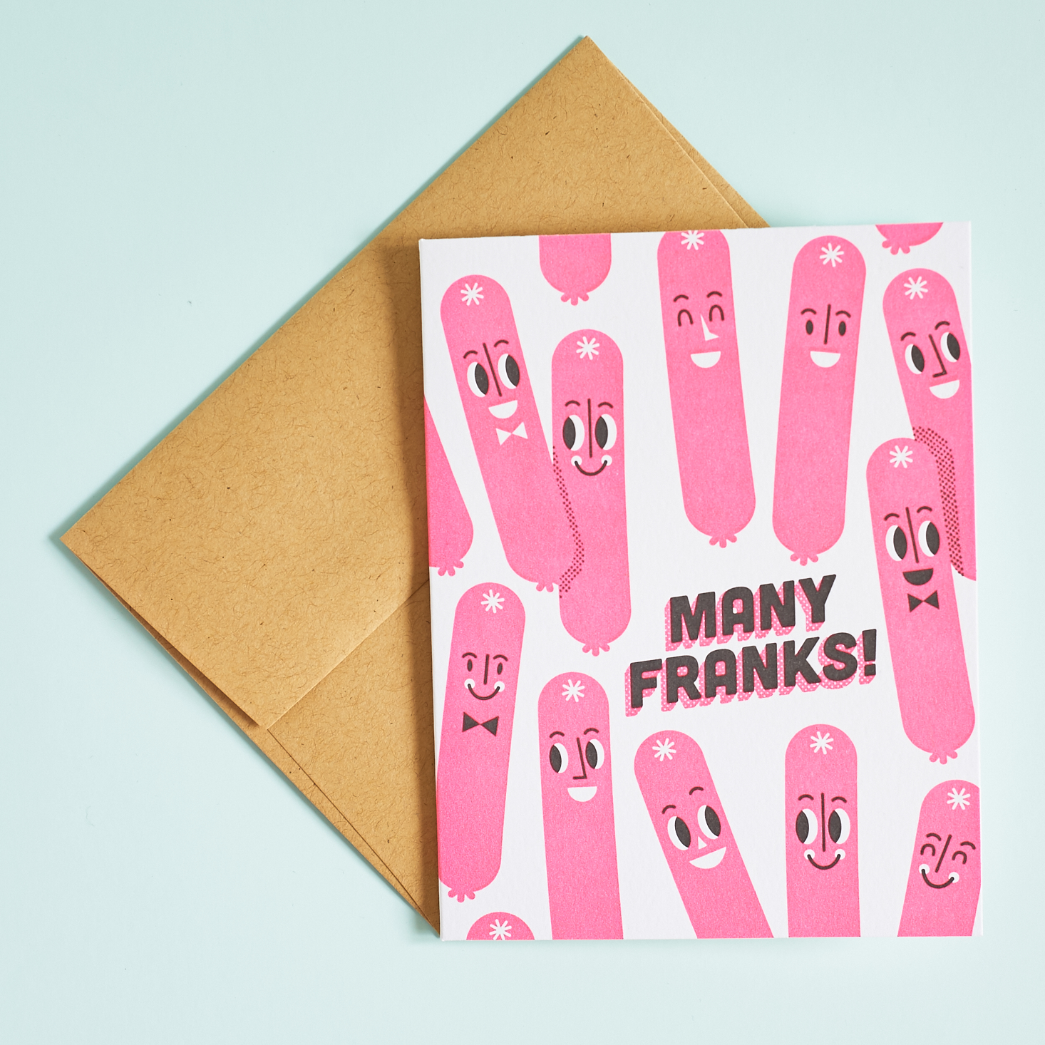 Hot dog, that's one cute greeting card from Hello!Lucky, an indie greeting card subscription!