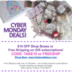 The Boodle Box Cyber Monday Deal – $10 Off Past Boxes + Free Shipping On Gift Subscriptions!