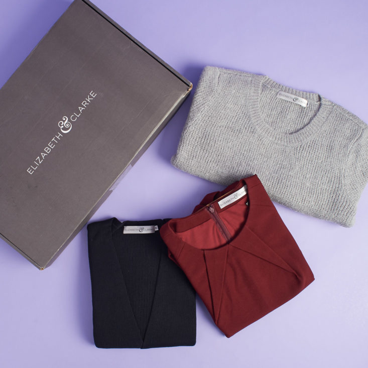 It's office wear made easy! See the looks in the Fall Elizabeth & Clarke fashion subscription box!