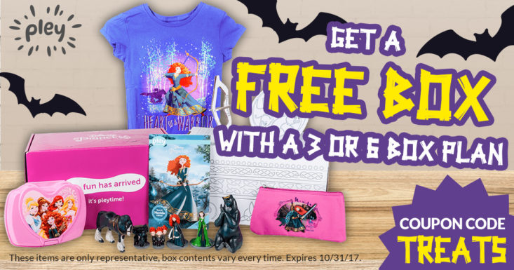 Free Bonus Disney Princess Box from Pley