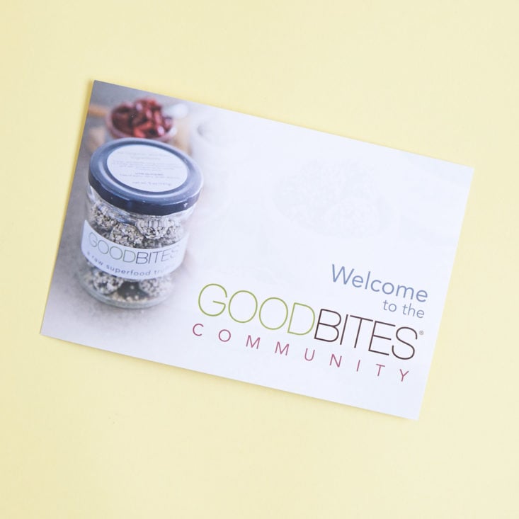 These raw cookies and truffles in this Goodbites box are SO indulgent!