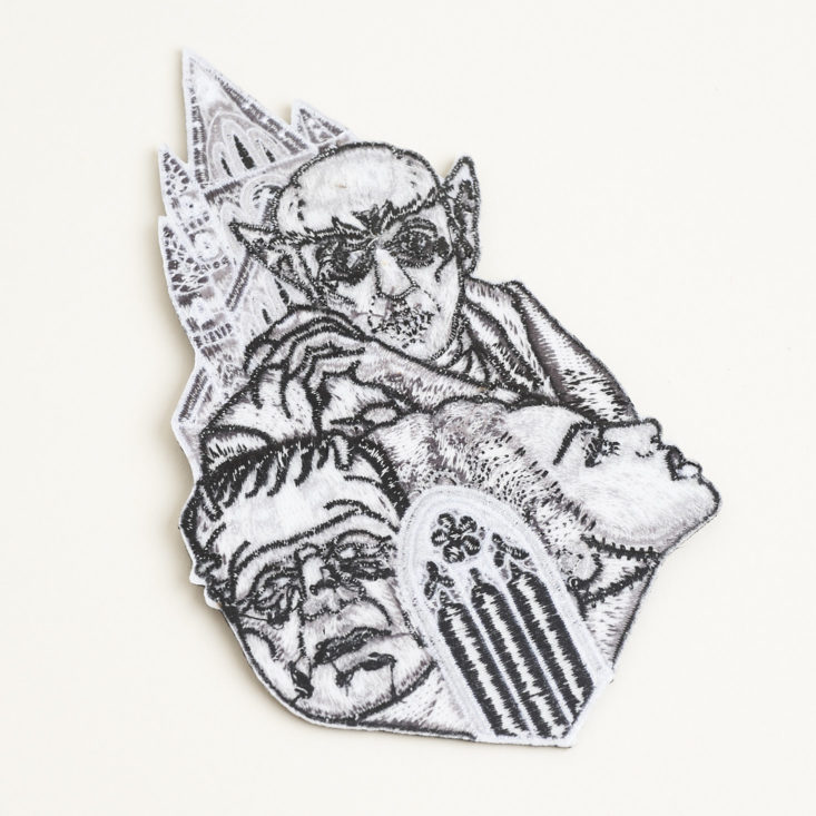 back of monster patch
