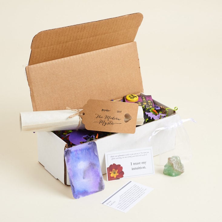 It's a personal tarot reading in a box! Meet Modern Mystic.