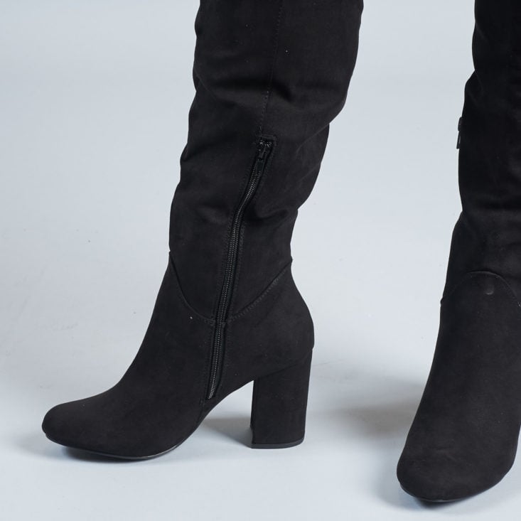 Check out the over the knee boots and booties I got for an awesome intro price at Shoedazzle!