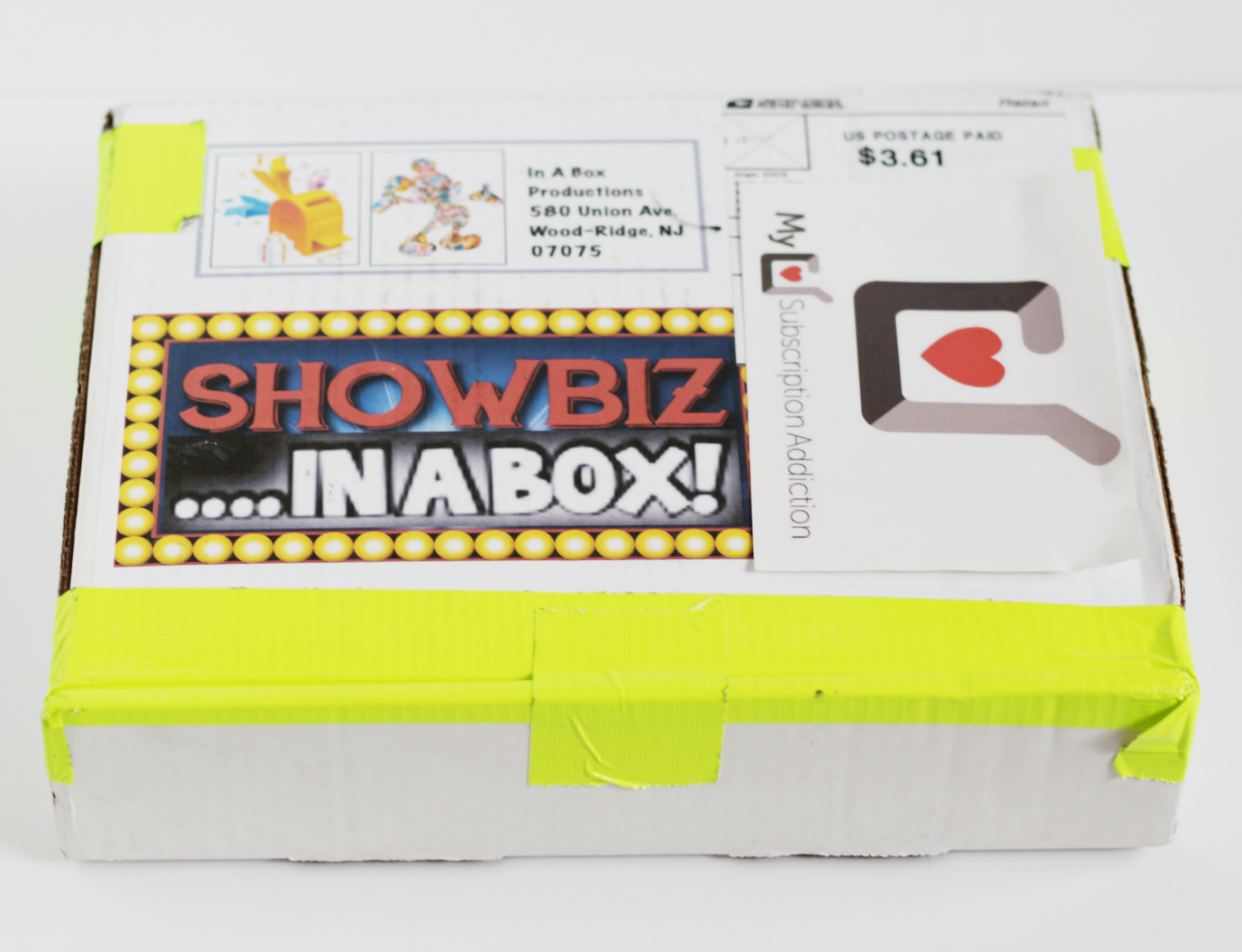Showbiz in a Box October 2017