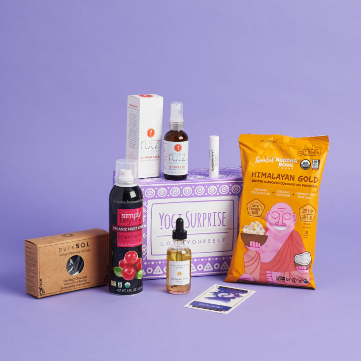 Explore natural & high-vibe products in the October 2017 Yogi Surprise box!