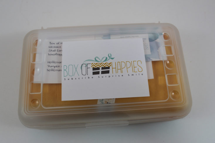 Box of Happies October 2017 Box