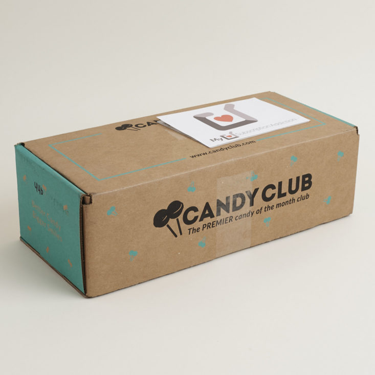 Candy Club October 2017 Review & Unboxing - Box Exterior