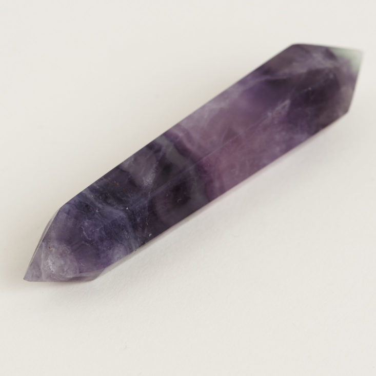 another side of Rainbow Fluorite Wand