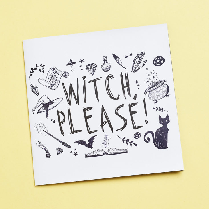 fanmail witch please info card for october 2017