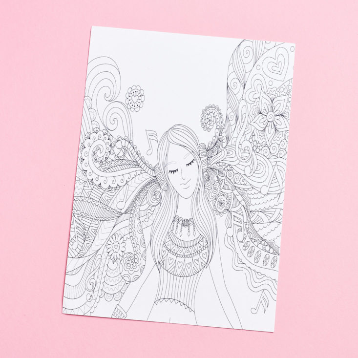 drawing of a woman