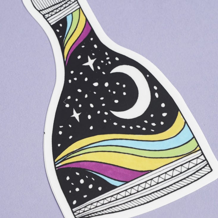 close up of Bottle sticker by Kenley Darling