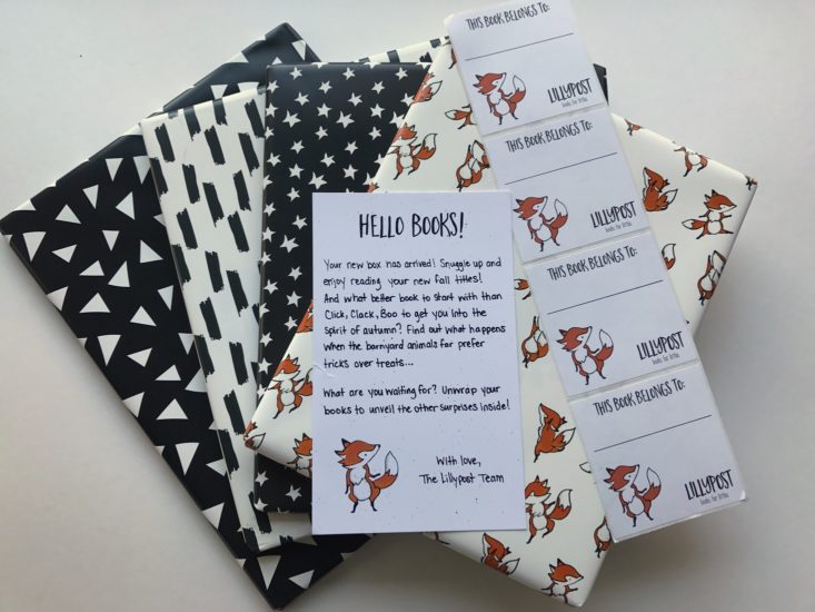 Lillypost October 2017 Wrapped
