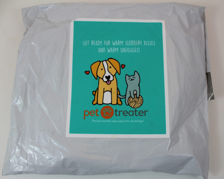 Pet Treater Cat Pack November 2017 Envelope