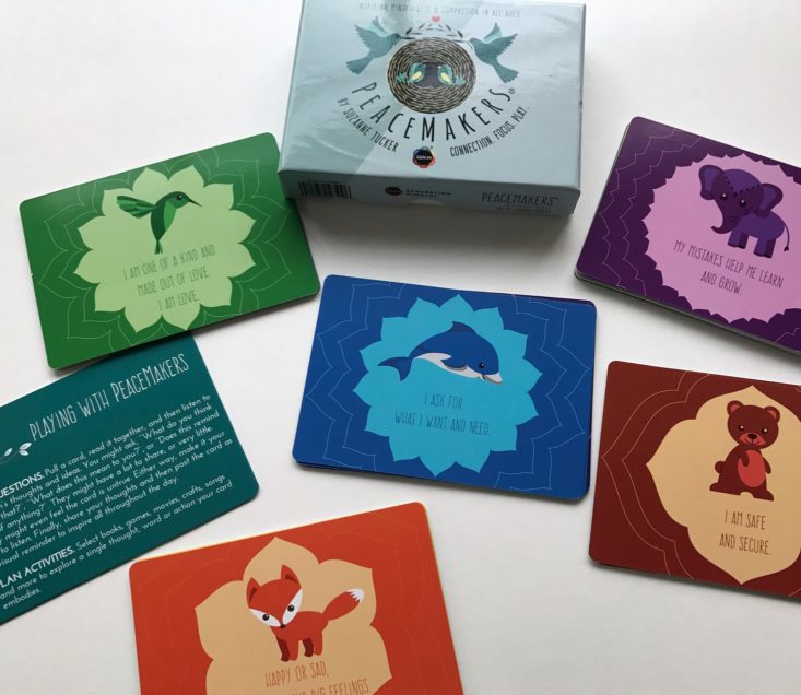 Sensory TheraPlay November 2017 Cards