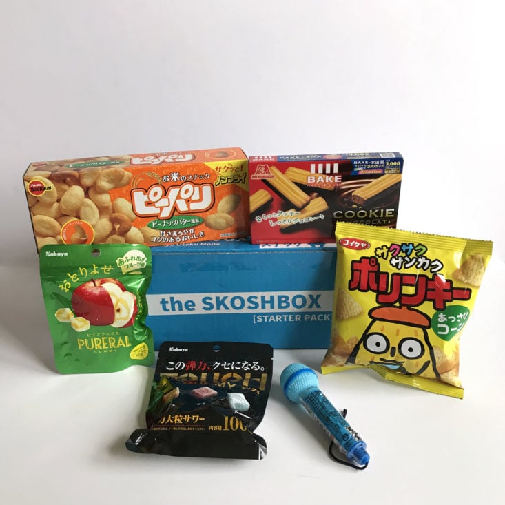 Skoshbox Japanese Snacks Box November 2017 - 0004