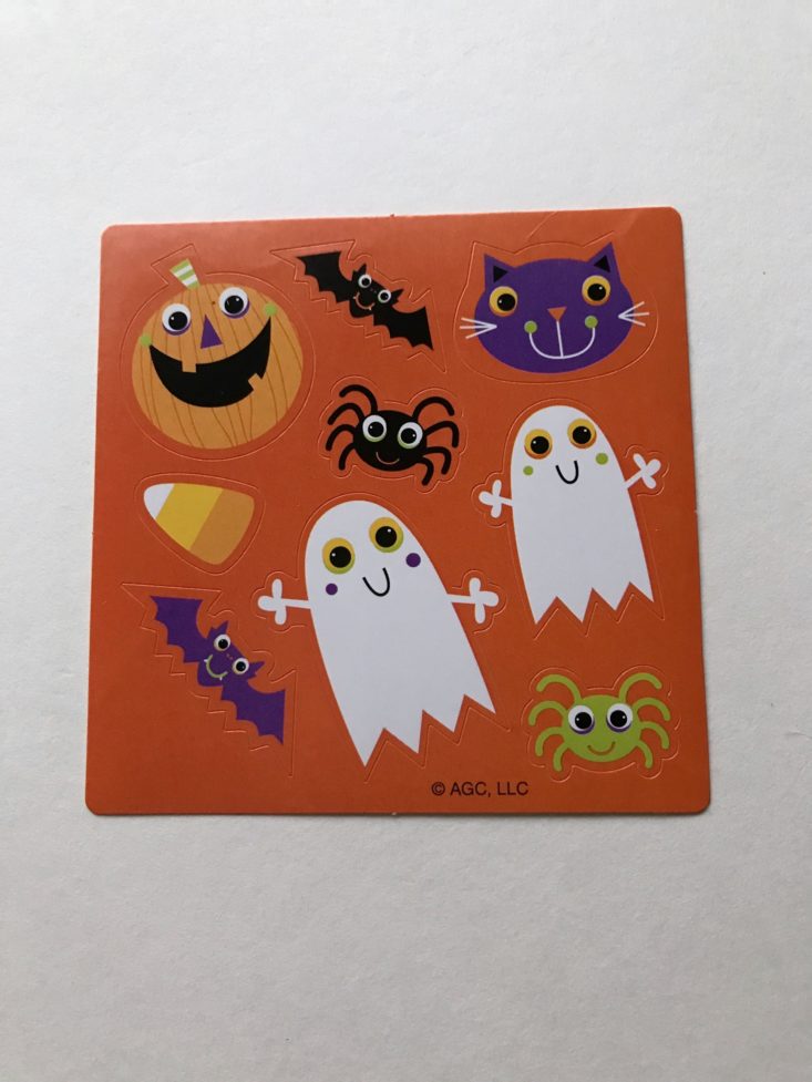 Stickermom Kiddie October 2017 Halloween