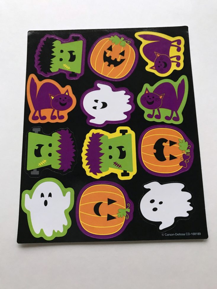 Stickermom Kiddie October 2017 Halloween3