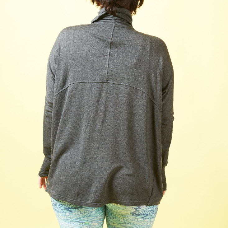 yoga jersey cardigan