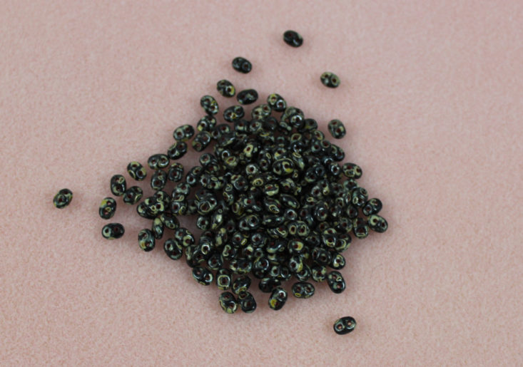 dark travertine beads