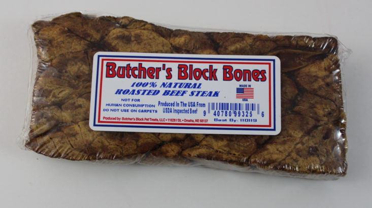 Butcher’s Block Bones 100% Natural Roasted Beef Steak 