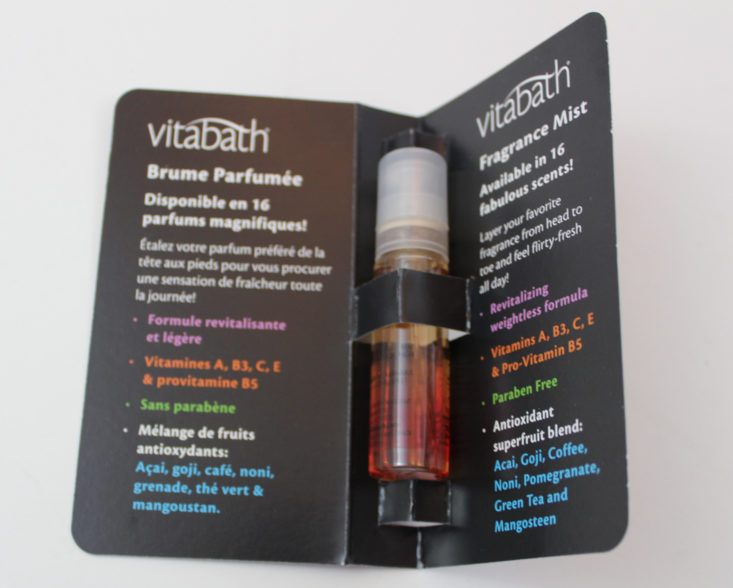 Vitabath Fragrance Mist in Grapefruit Vanilla 