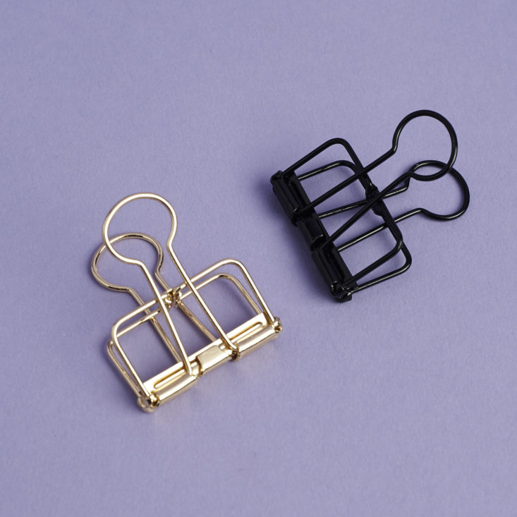 Set of two skeleton clips