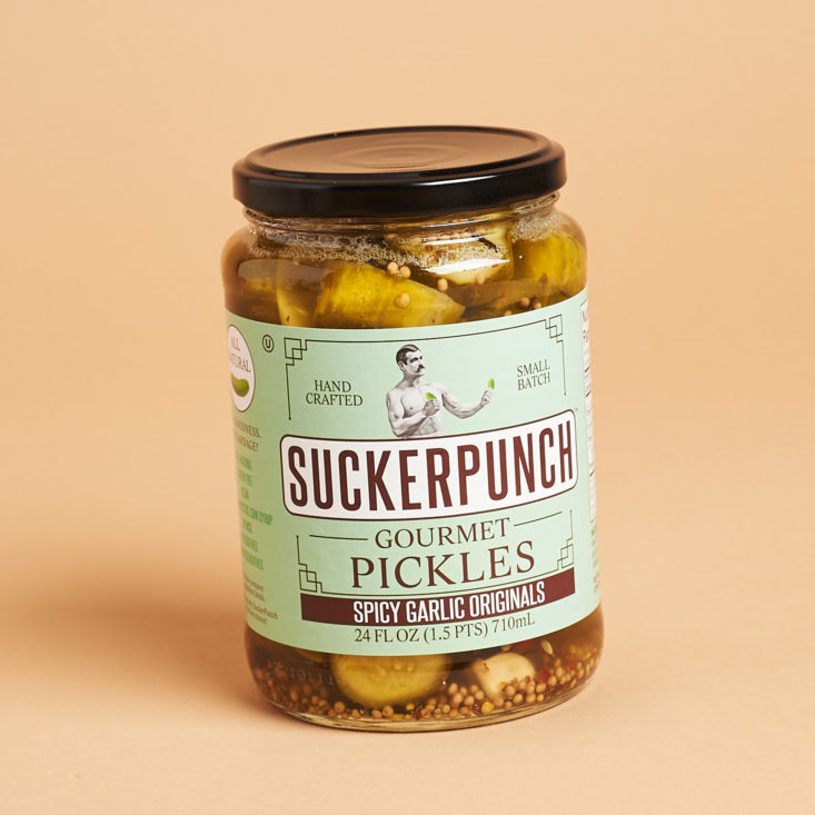 Suckerpunch Pickles Spicy Garlic Originals