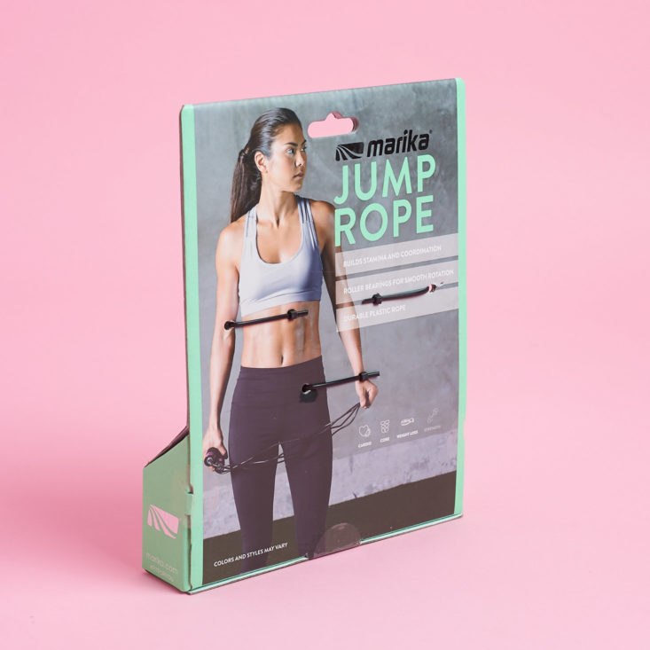 jump rope back of package