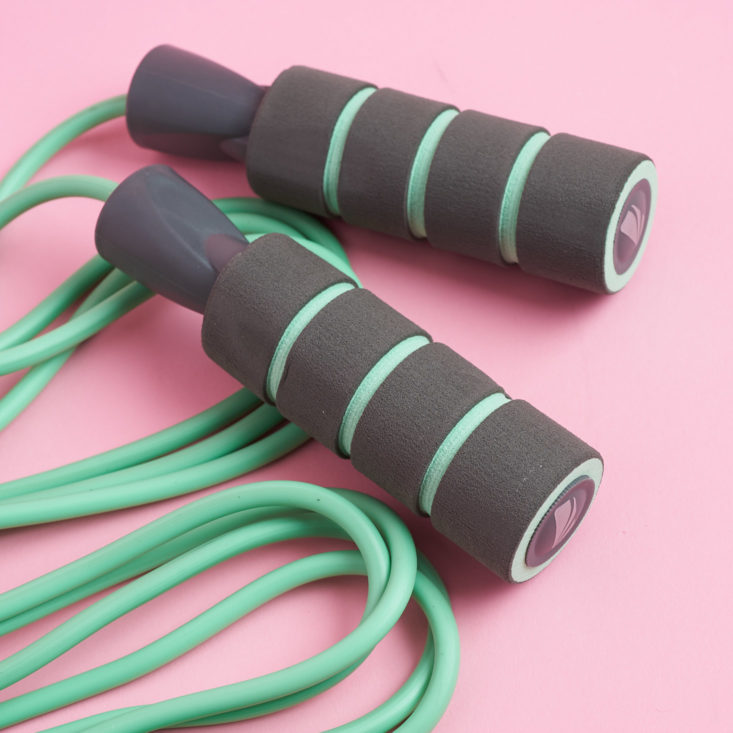 turquoise jump rope