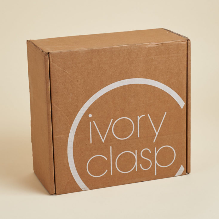 ivory clasp december 2017 box