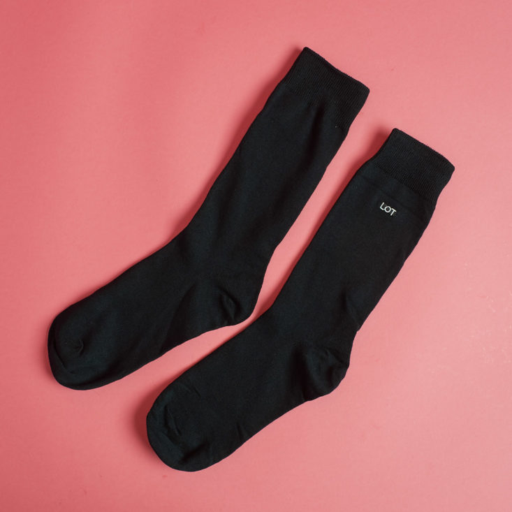 black crew socks