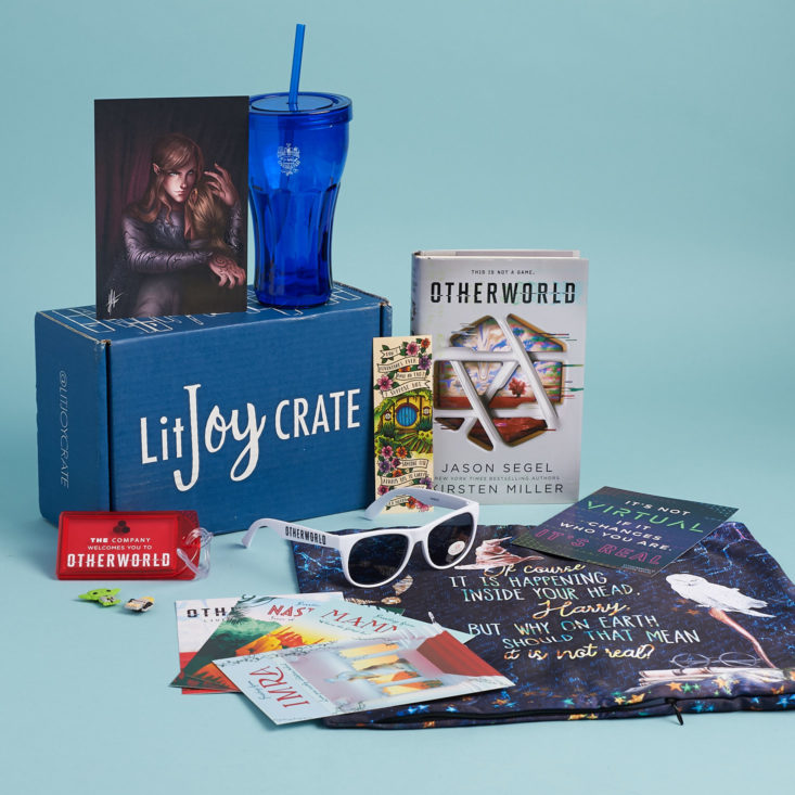 all items inside the litjoy crate YA edition for november 2017