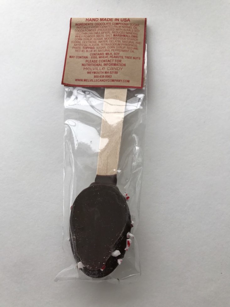 Melville Candy Chocolate Peppermint Spoon 