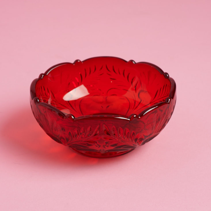 Mosser Red Glass Bowl