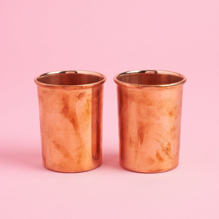 Copper cups