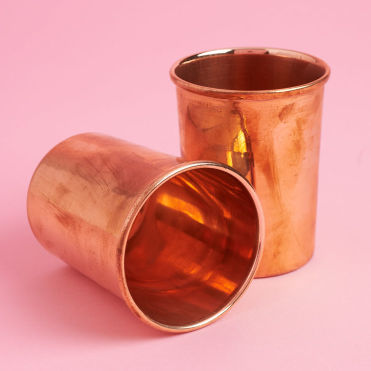 Copper cups