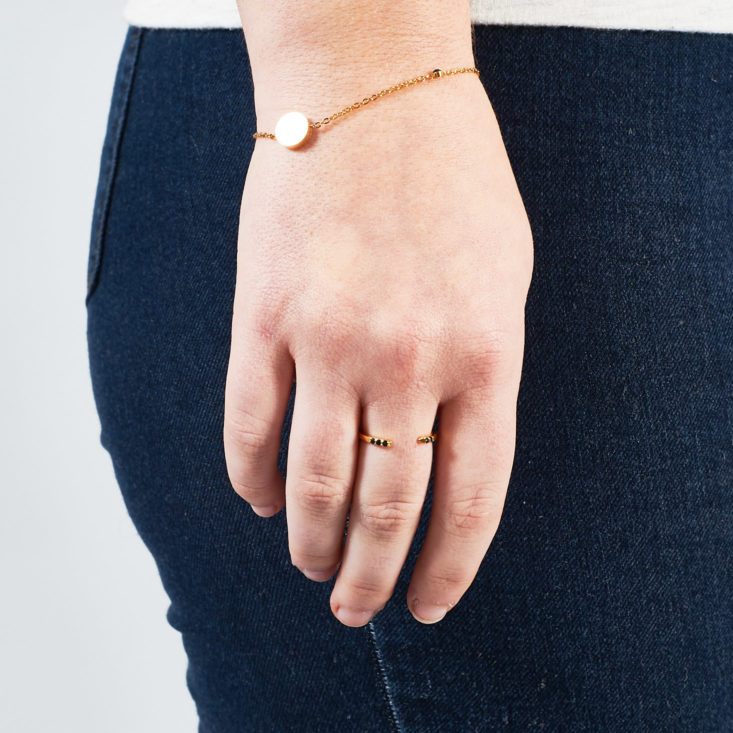 Understated ring from Penny + Grace