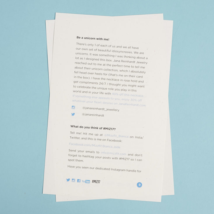 quarterly product details