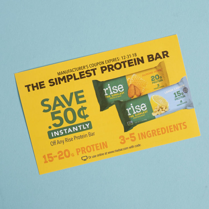 rise coupon offer