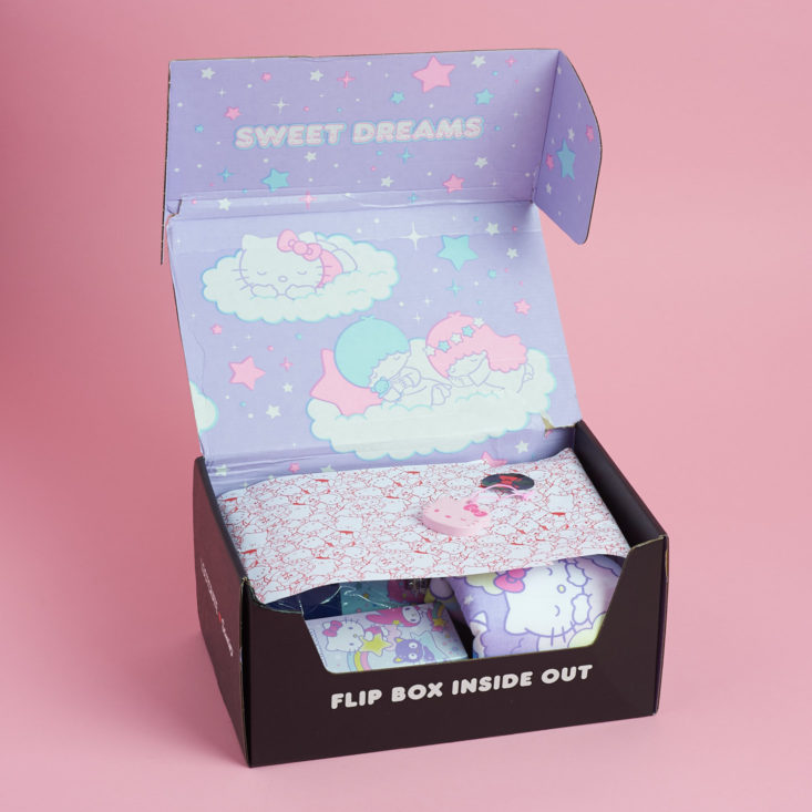 Sanrio Small Gift Box, opened