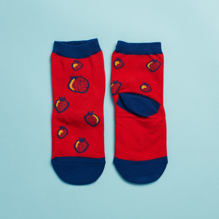 Strawberry Socks Detail