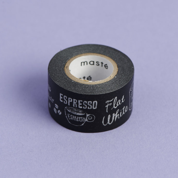 espresso guide washi tape