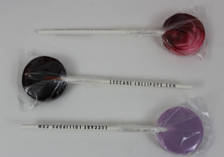 3 Lollipops from LeccareLollipops 