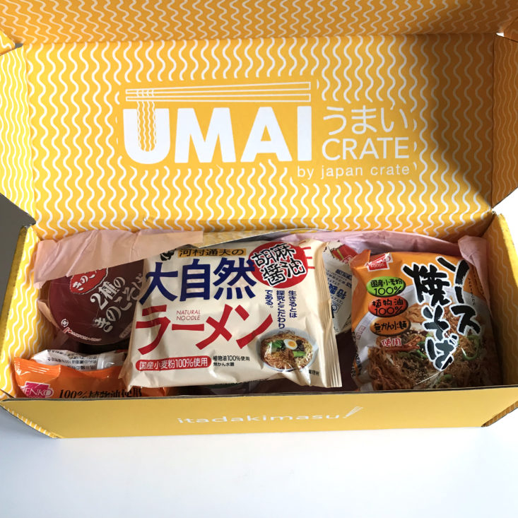 Umai Crate Box December 2017 - 0003