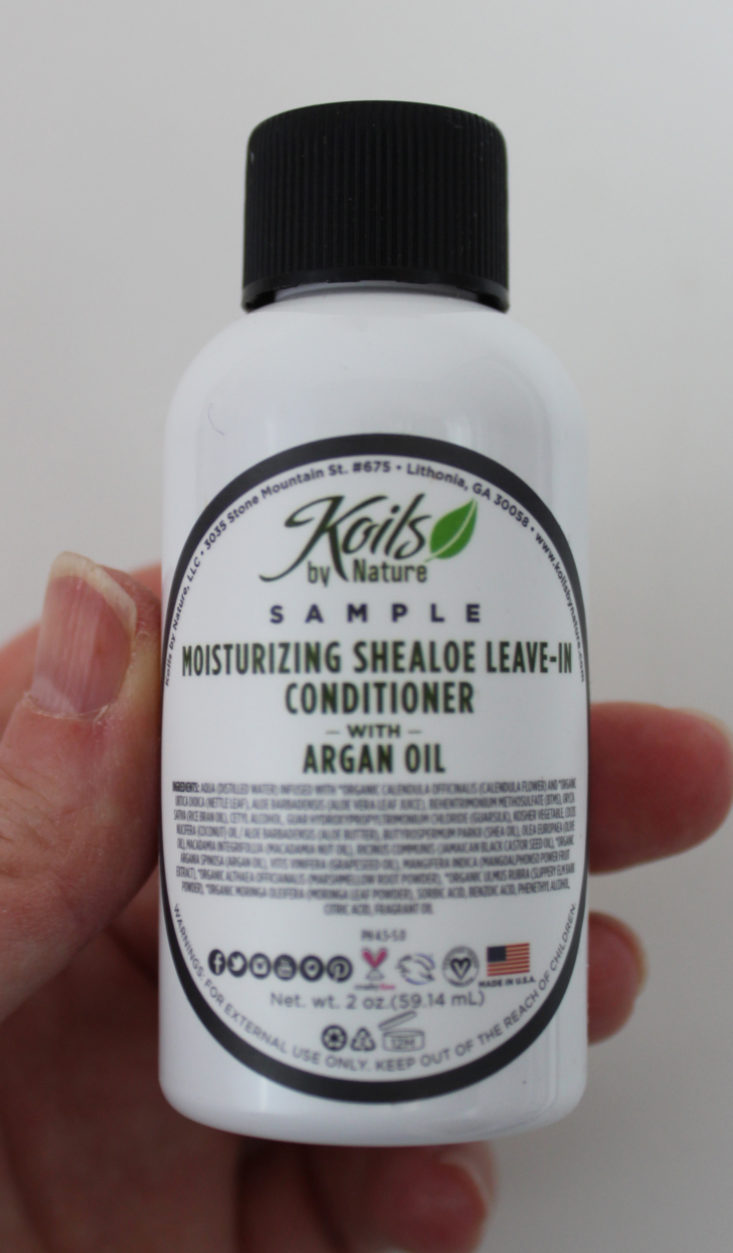 Koils by Nature Moisturizing Shealoe Leave-In Conditioner 